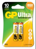Gp LR6 AA Boy Ultra Alkalin Kalem Pil 2'li Paket GP15AU-U2 thumbnail 1