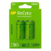Gp 3000 mAh Orta Boy Şarjlı Pil 2 li  Paket C Boy GP300CHCBMTR-2EB2 thumbnail 1