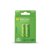 GP AA 1300 mAh Şarjlı Kalem Pil 2'li Paket GP130AAHCEMTR-2GB thumbnail 1