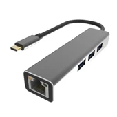 Vcom DH311A Type-C To USB3.0-3+RJ45 Çoklayıcı thumbnail 1