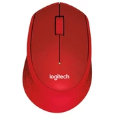 Logitech 910-004911 M330 Silent Sessiz Plus Kablosuz Red Kırmızı Mouse thumbnail 2
