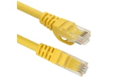 Vcom NP611B-Y-5.0 Cat6 5.0MT Sarı Utp Patch Kablo thumbnail 1