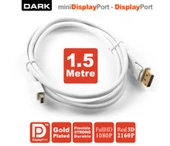 Dark DK-CB-DPXMDPL150 1.5 Metre Mini DisplayPort - Display Port Kablo thumbnail 1