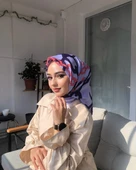 ZEN İPEK ZİNCİR DESEN EŞARP - 1