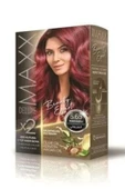 Maxx Deluxe Saç Boyası Set Nar Kızılı 5/65 - 1