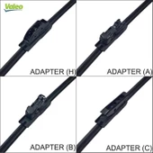Valeo Ön Silecek Takımı Volvo V50 2006-2012 ile uyumlu - 6