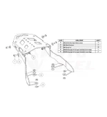Honda Yeni Activa 125 -2023 Çanta Demiri Topcase Yeni Activa Uyumlu Supermto thumbnail 3