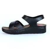 Moda Ayakkabı 01148 Ayder Kadın Düz Sandalet - 5