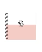 Minnie Mouse Spiralli Get İt Sert Kapak 50 Yaprak 16x15 Çizgili Defter - 1