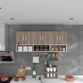 Kenzlife hazır mutfak liberato crd 060*150*32 mutfak banyo dolabı kapaklı raflı thumbnail 2