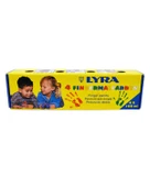 Lyra 4 Renk Parmak Boyası 4x100 ml - 1