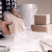 Balonlu Dispanser Naylon 33cm Genişlikte 7500cm Uzunlukta Havalı Eşya Koruma Ambalaj Pat Pat thumbnail 3