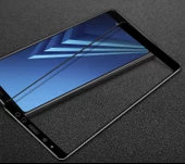 Galaxy A8 2018 Ekranı Tam Kaplayan Düz Cam Koruyucu - 6