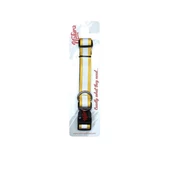 Natura Reflektörlü Köpek Boyun Tasması M / L- Sarı - 1