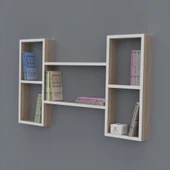 Kenzlife kitaplık gülsu 060*100*20 crd duvar rafı thumbnail 1