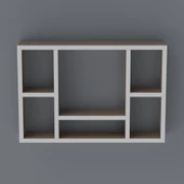 Kenzlife kitaplık neşve 040*060*20 crd duvar rafı thumbnail 2