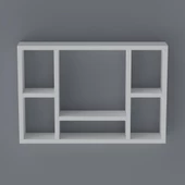 Kenzlife kitaplık neşve 040*060*20 byz duvar rafı thumbnail 2