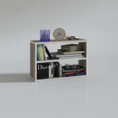 Kenzlife kitaplık nihan 040*060*20 crd duvar rafı thumbnail 2