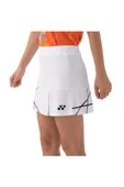 Yonex Tenis Etek Beyaz Kadın 26127 - 5