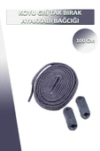 Dopar Elastik Esnek Akıllı Kilit Tak Bırak Ayakkabı Bağcığı 100 CM - 7