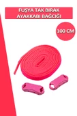 Dopar Elastik Esnek Akıllı Kilit Tak Bırak Ayakkabı Bağcığı 100 CM - 2
