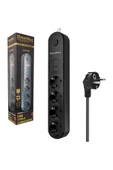 Sh-4625 4lü Akım Korumalı Priz 2 Metre Anahtarlı 10a 2500 Watt 2xusb 1xtype-c - 1