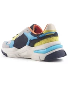 U.s. Polo Assn. Vincent 4Fx Erkek Gri-Mavi-Sarı Sneaker Ayakkabı - 3