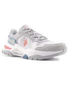 U.s. Polo Assn. Vincent 4Fx Erkek Gri-Turuncu-Mavi Sneaker Ayakkabı - 2