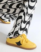 Geste Kadın Sarı Sneaker Ayakkabı - 5