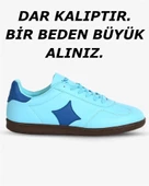 Geste Kadın Mavi Sneaker Ayakkabı - 6