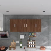 Kenzlife hazır mutfak nonus cvz 060*150*32 mutfak banyo dolabı kapaklı raflı thumbnail 3