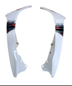 MOTOGUSTO SPARK SAĞ SOL DIŞ DİZLİK TAKIM BEYAZ ORJİNAL thumbnail 1