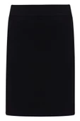 Peraluna EVA SKIRT Kadın Triko Mini Etek - Siyah - 8