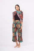 Peraluna LADYBUG TROUSER Baskılı Saten Pantolon - Çok Renkli - 7