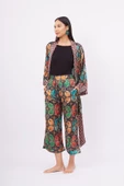 Peraluna LADYBUG TROUSER Baskılı Saten Pantolon - Çok Renkli - 6