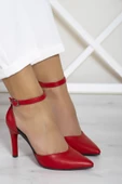 Erkan Saçmacı Sindy Kırmızı Vegan Stiletto - 3