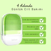 Xiaomi Inface Sonic Yüz Temizleme ve Cilt Bakımı Masaj Cihazı Yeşil - 2