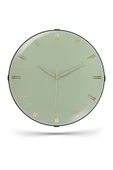 YALDIZLI YESIL ZEMİNLİ DUVAR SAATİ 35 CM - 2
