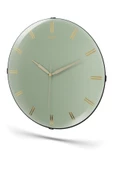 YALDIZLI YESIL ZEMİNLİ DUVAR SAATİ 35 CM - 4