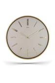 GOLD BEJ KADRAN RAKAMLI DUVAR SAATİ 43 CM - 2