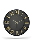ROMA RAKAMLI SİYAH ZEMİNLİ DUVAR SAATİ 43 CM - 2