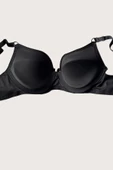 Shopidik  Kırmızı-Beyaz 2'li Mikro Kumaş Push Up Dolgulu Balenli Günlük Destekli Sütyen - 2
