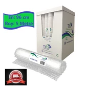 Balonlu Naylon Sargı  96cm Genişlikte 5 Metre Uzunlukta Havalı Eşya Koruma Ambalaj Pat Pat - 1