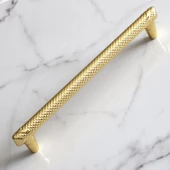 Dekor 160 mm Altın Metal Kulp Mobilya Mutfak Çekmece Dolabı Dolap Kapak Kulpları Kulbu Kulpu 16 cm thumbnail 2