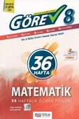 Nitelik 8.Sınıf Görev Matematik 36 Haftalık Görev Föyleri - 1