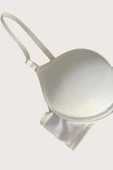 Shopidik  Mikro Kumaş Push Up Dolgulu Balenli Günlük Tek Destekli Sütyen - 7