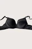 Shopidik  Mikro Kumaş Push Up Dolgulu Balenli Günlük Tek Destekli Sütyen - 5