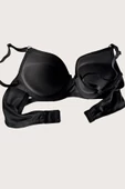 Shopidik  Mikro Kumaş Push Up Dolgulu Balenli Günlük Tek Destekli Sütyen - 3