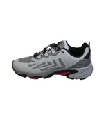 LUMBERJACK Erkek Siyah Gri Kalın Taban Memory Foam Akıllı Bağcıklı Sneaker Spor Ayakkabı - 8