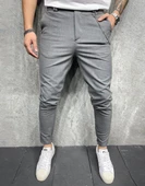 İtalyan Kesim Klasik Kumaş Pantolon Antrarsit - 1